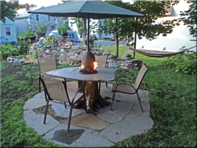 How To Build A Propane Fire Pit, Umbrella Table Fire Pit