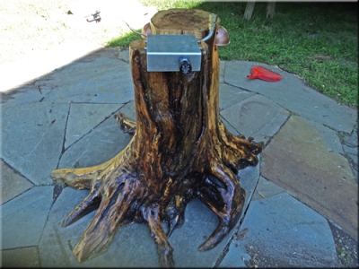 custom propane Drift Wood fire Table 1