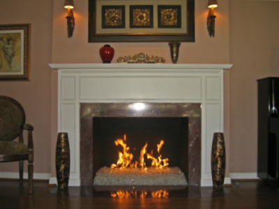 starfire glass fireplace
