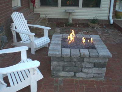How To Build A Propane Fire Pit, How To Build Outdoor Propane Fire Pit